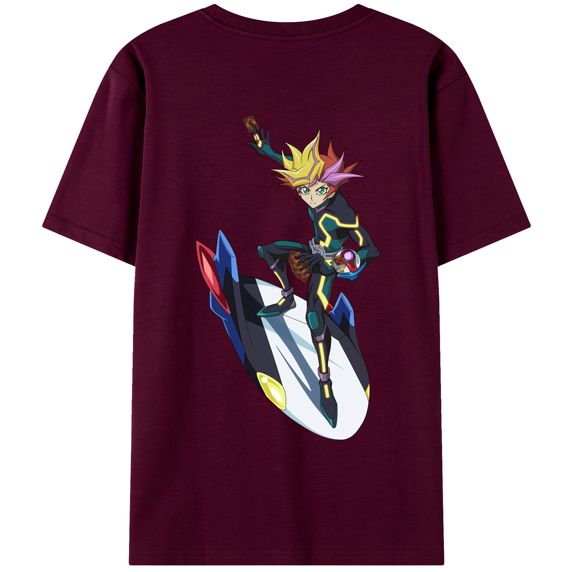 （画像用） 遊☆戯☆王 Yu-Gi-Oh! レディース半袖Tシャツ(バックプリント)
